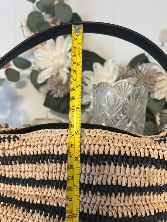 a new day Natural and Black Woven Shoulder Bag - Picture 9 of 9